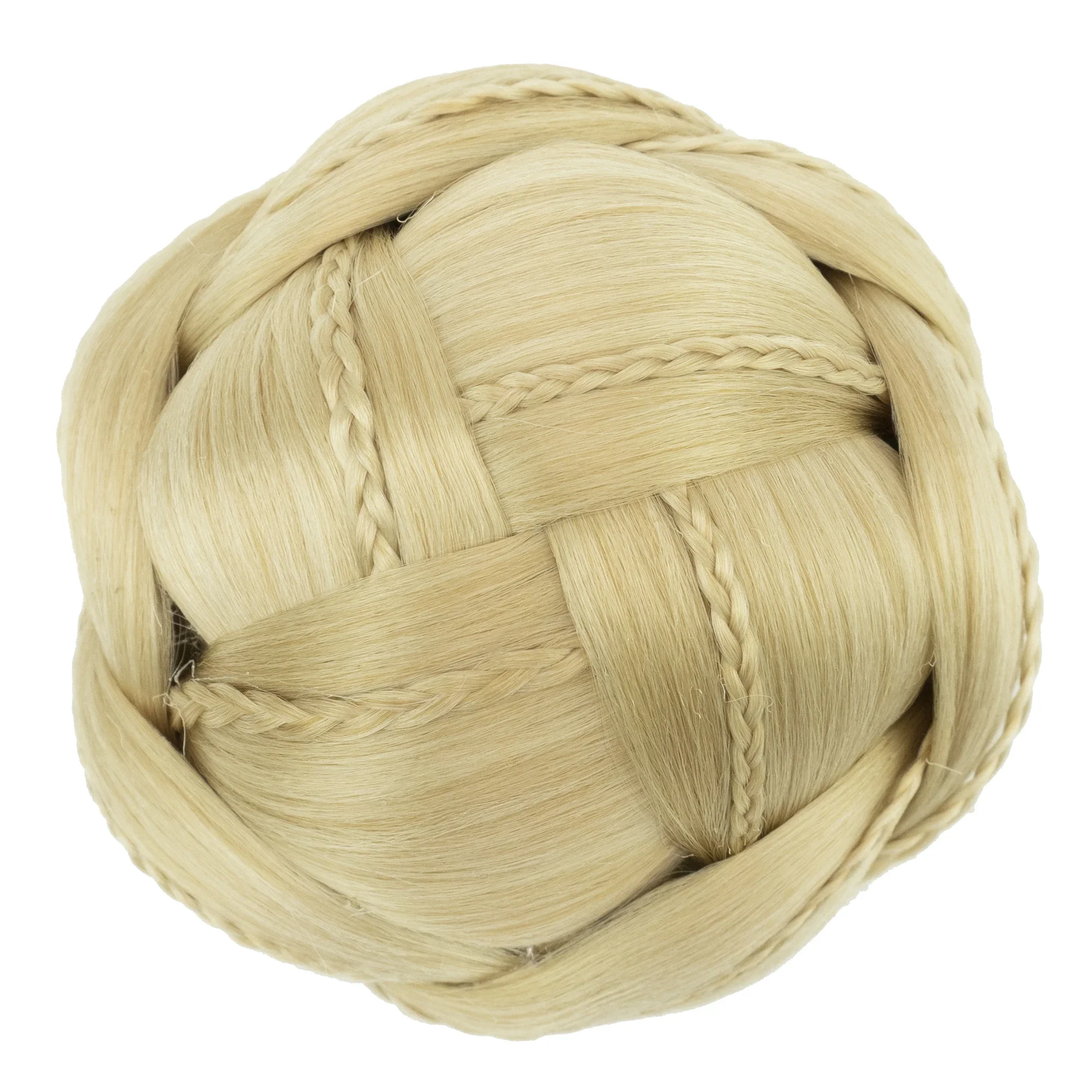 Synthetic Braided Chignon Hair Bun Cover Donut Hairpieces Scrunchie Hair Bun Wig Updo Scrunchies Hair Pieces