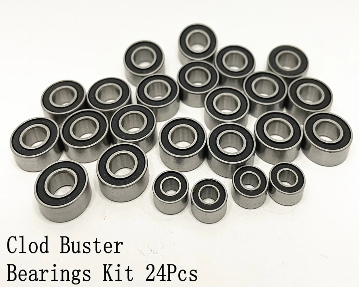 Bearings Kit  24 Pcs For Tamiy Clod Buster Super Clod Buster & Bullhead