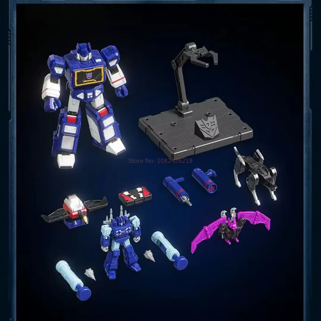 In Stock Blokees Transformers One Action Edition Soundwave Lighting Sounding Assembled Aciton Figures Movable Model Gift Toys