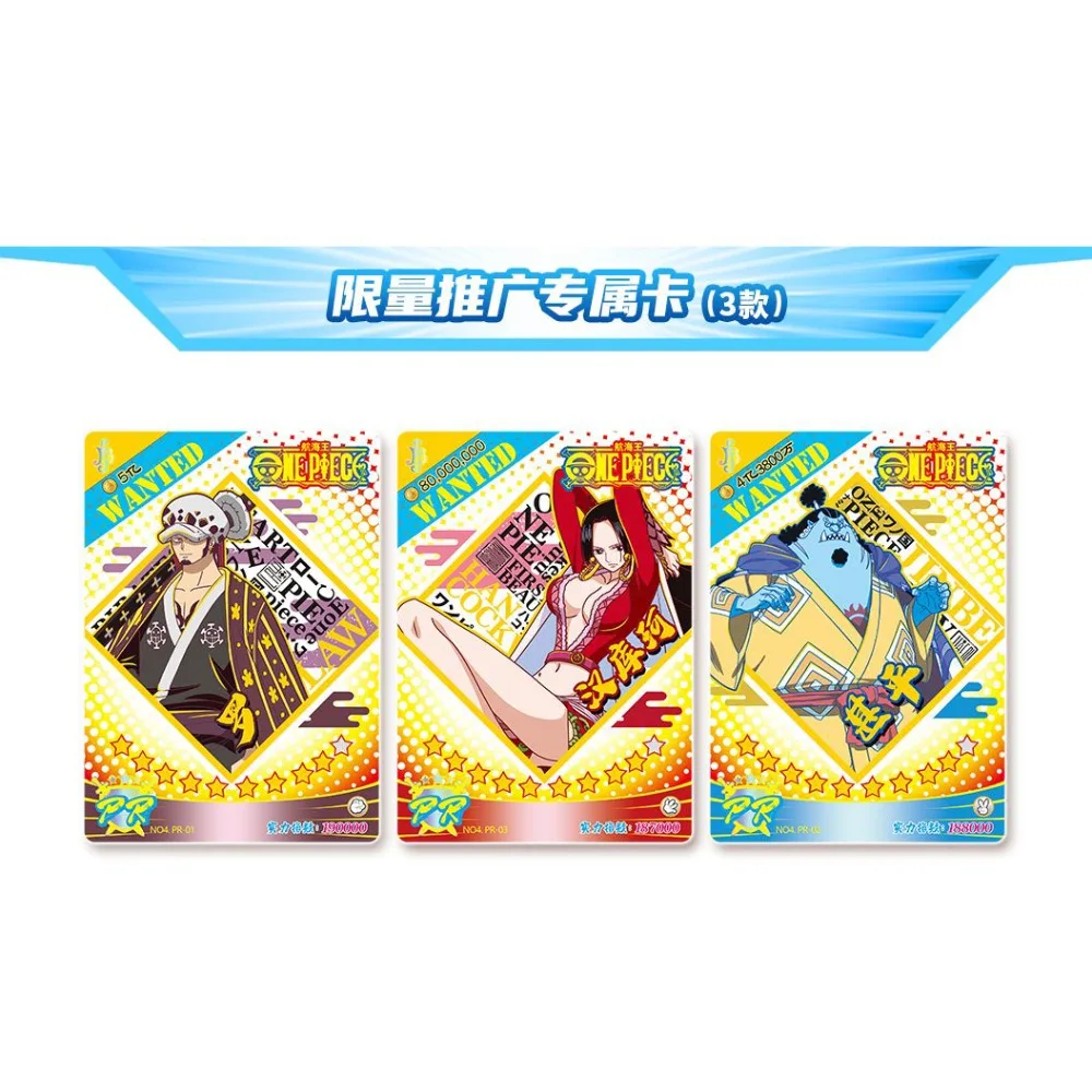 Wholesale One Piece Cards Collection for Children Japan Anime Collection Series Renewal and Upgrading Cards Toys Friends Gifts