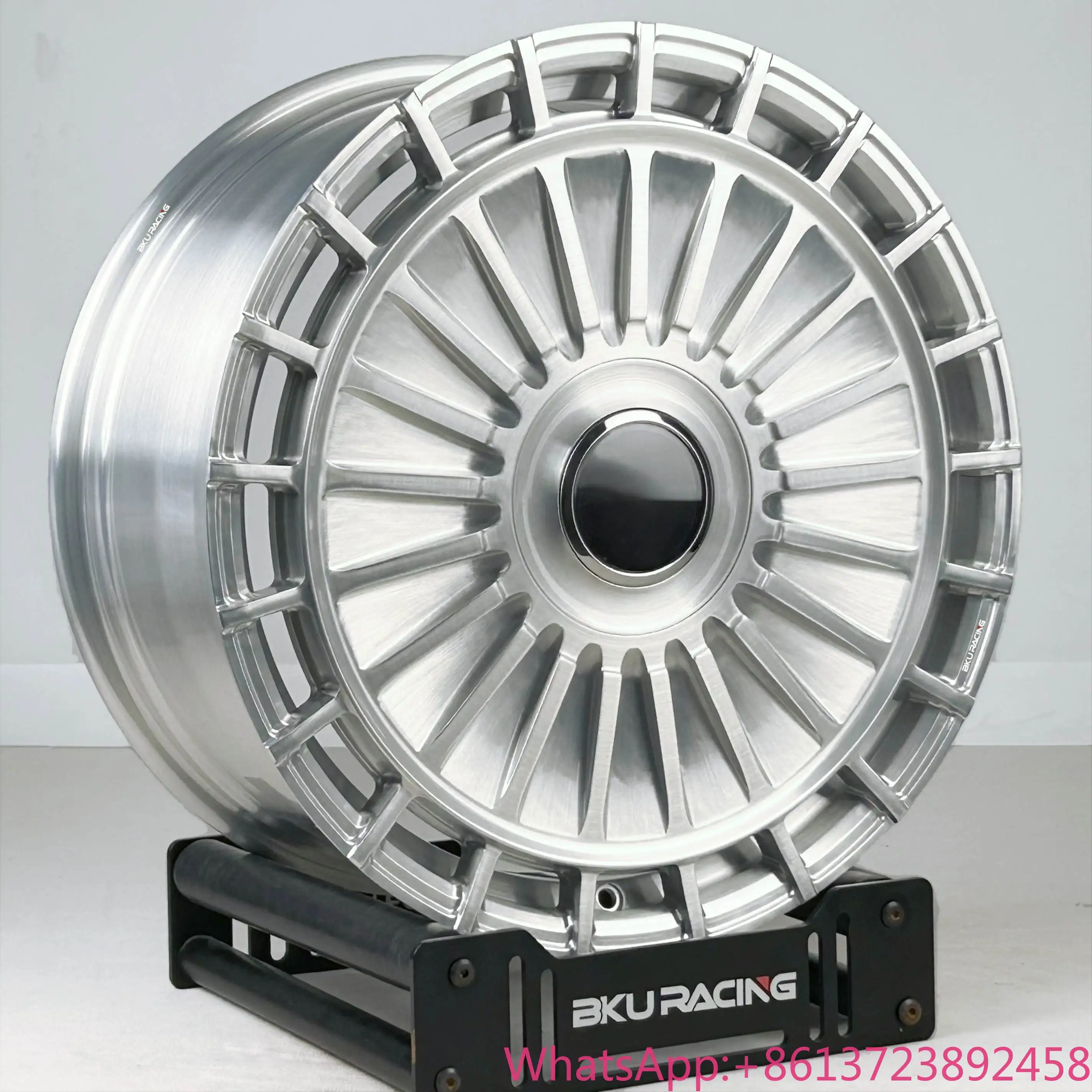 

Bku Forged 5x120/130 Wheels for Range Rover Vogue Mercedes G63 G Class Rolls Royce Bentley 23 24 Inch Rim Brushed Alloy Wheels