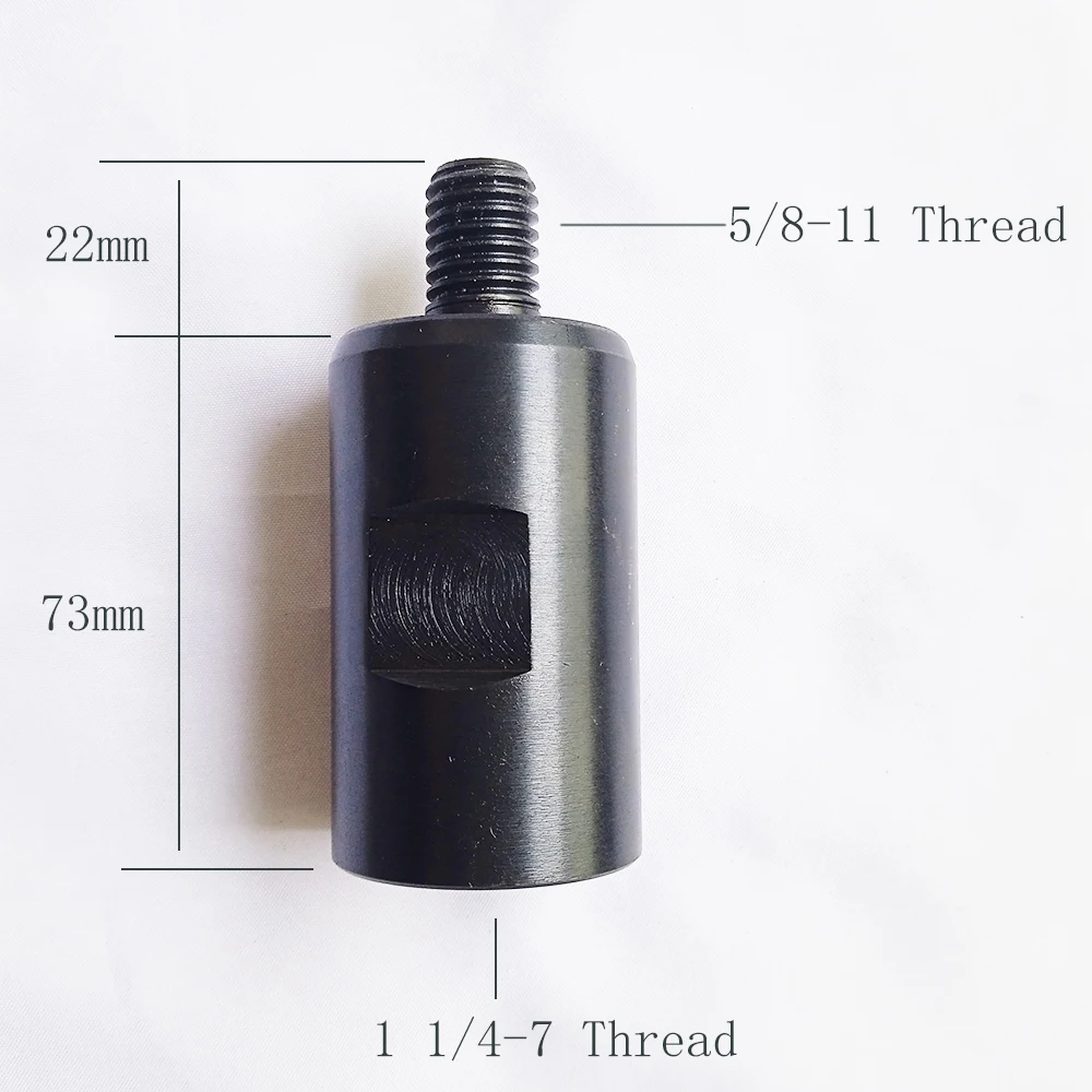 1 Pcs Thread Adapter for Diamond Drill Core Bit Male 5/8-11 to Female 1 1/4-7UNC Thread Connection Convertor Construction Tools