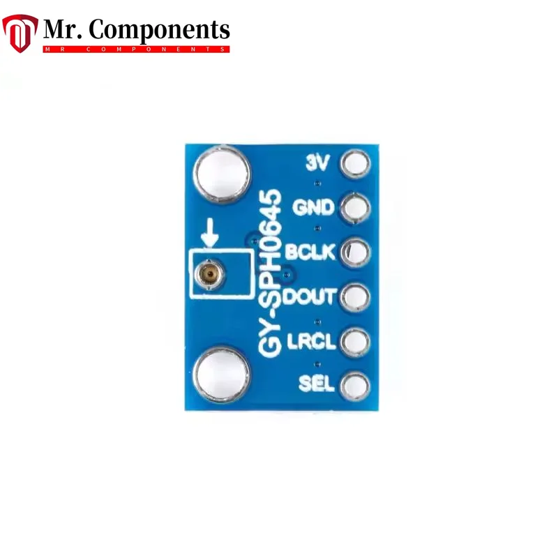 1PCS SPH0645 Digital Sound Sensor Module I2S ISS Interface MEMS Microphone Breakout SPH0645LM4H for Arduino GY-SPH0645LM4H