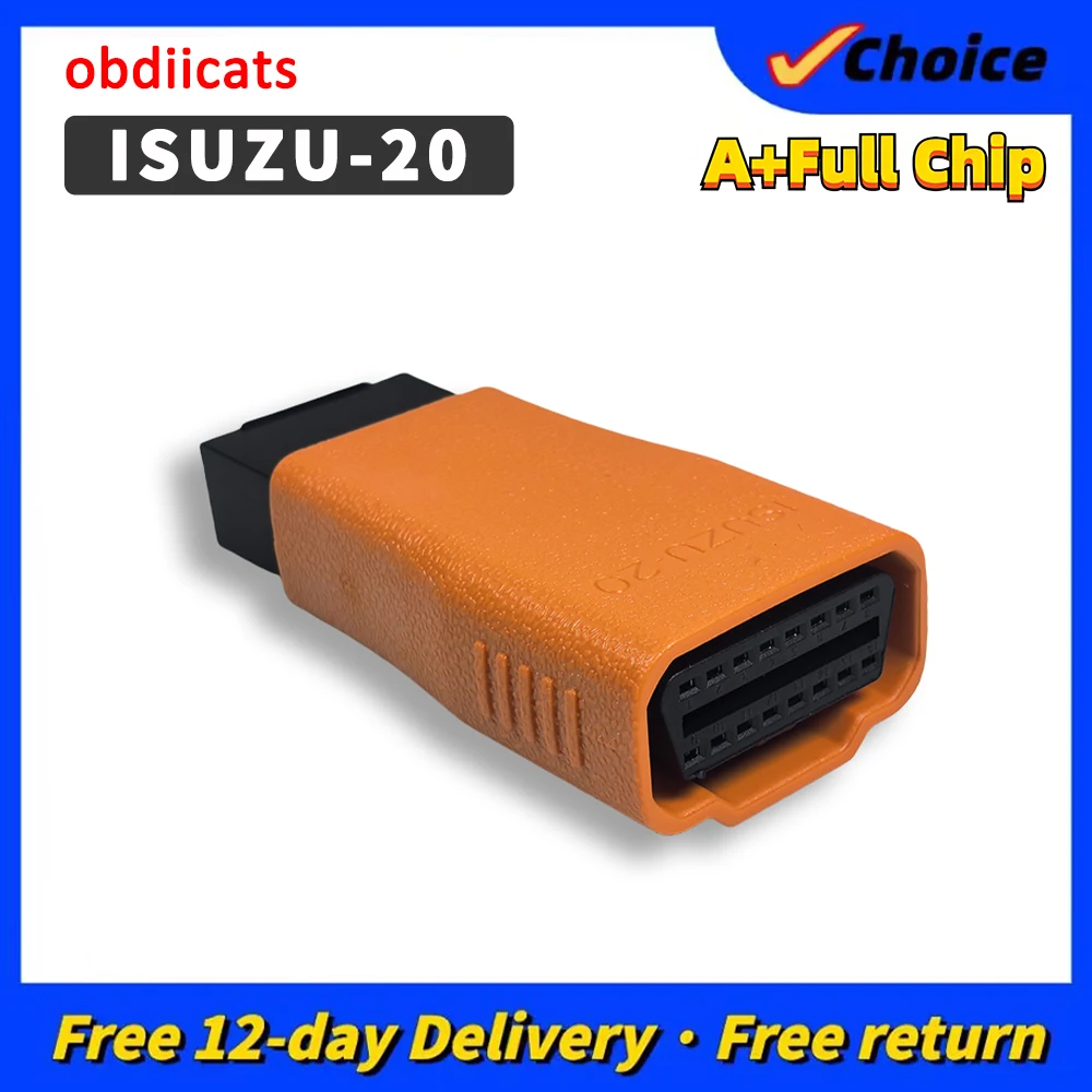 Full Set 10Pcs Truck OBD2 Adapter Diagnostic Cable Connector For ISUZU For CAT For DENSO For IVECO For CUMMINS For VOLVO