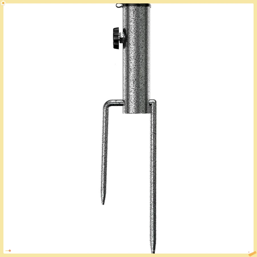 

Beach Umbrella Sand Anchor, Portable Umbrella Metal Stand with Anchor, Adjustable Holder Stand for 0.9-1.2 Inch Umbrella