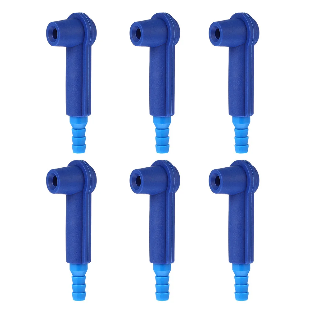 

6Pcs Brake Fluid Exchange Adapter Timesaving Design Reliable Performance Vehicles Accessories Brake Fluid Changer