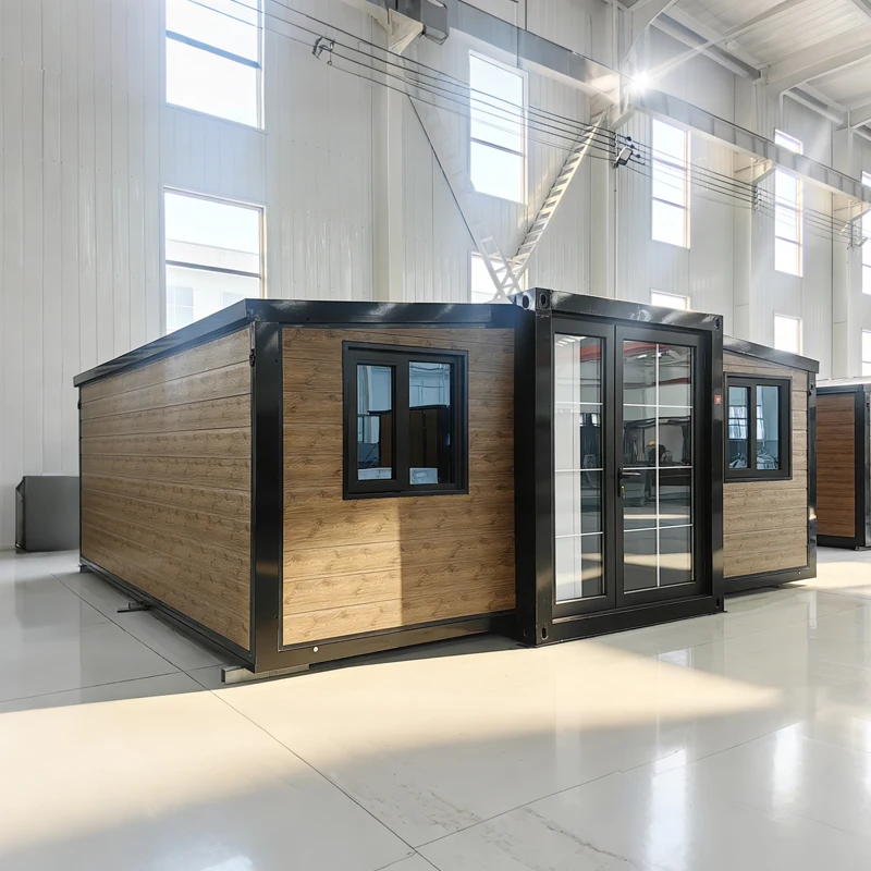 Expandable Prefab Container House Solar Panels Southeast Asia Design Multi-Purpose (Home Office Living Hotel) 20/30/40ft Modules