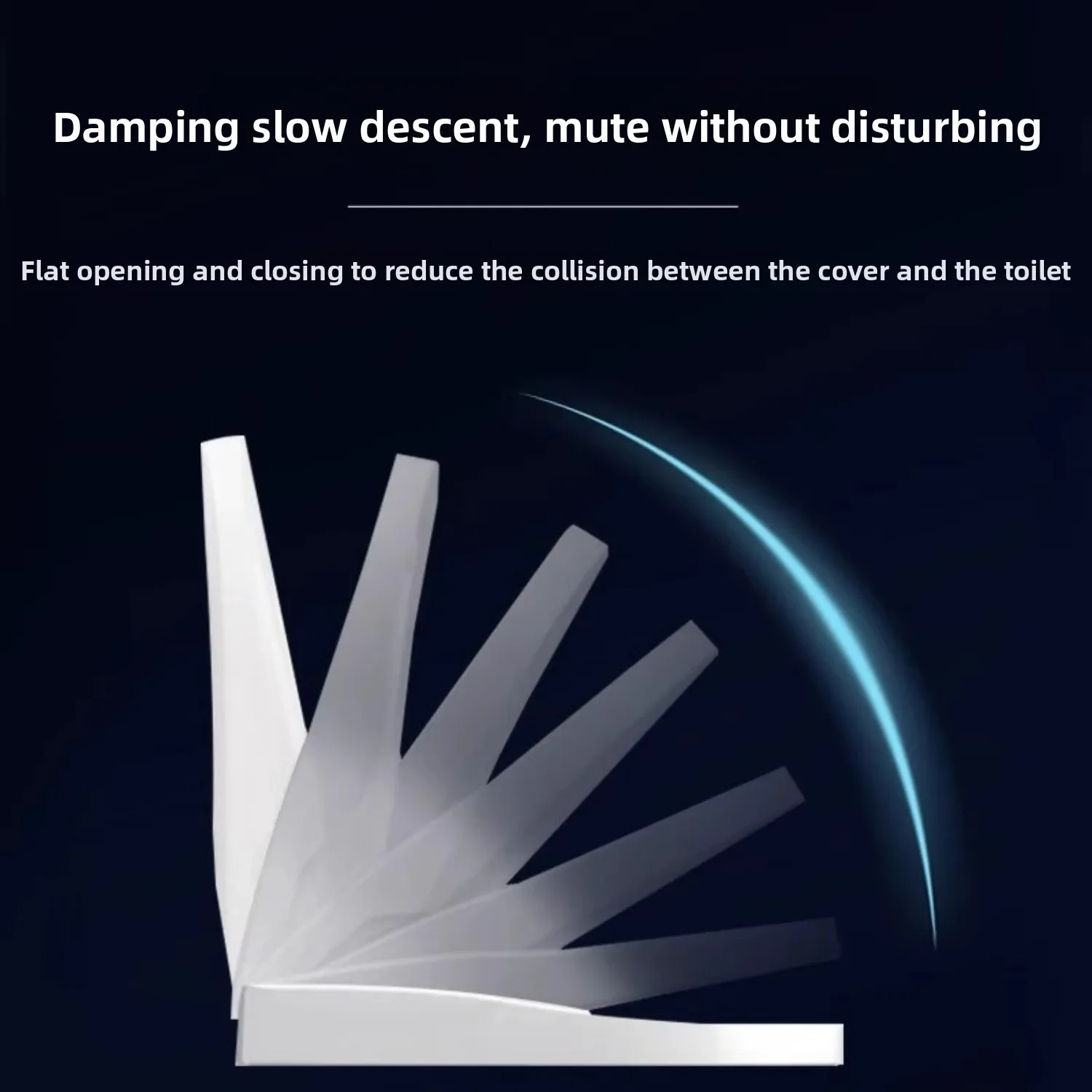 Hydraulischer, langsam geschlossener Toilettensitz, Zubehör, kompatibel mit ROCA Universal-Kissenbezug-Verbindungsteilen