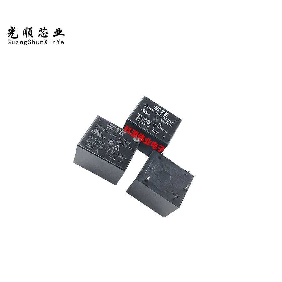 ORWH-SH-124D1F 24V 15A 5Pin  ORWH-SH-112D1F 12V