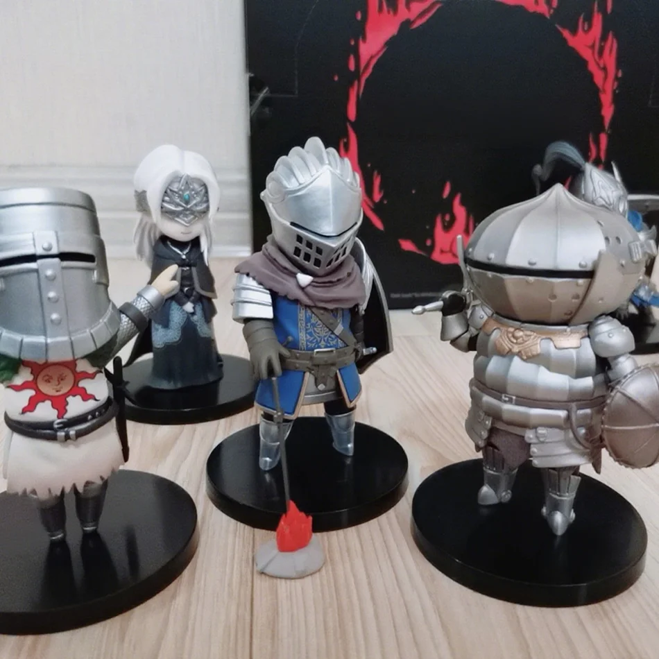 Dark Souls Figure Solaire Siegmeyer Oscar Ornstein Artorias Action Figure Pvc Statue Collection Model Toys for Children Gift Toy
