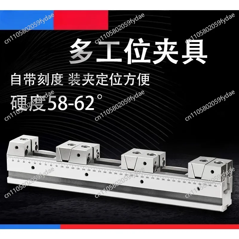 Design of Pneumatic Hydraulic Fixture with Copper Male Parallel in Multi-station Vise Flat Mouth