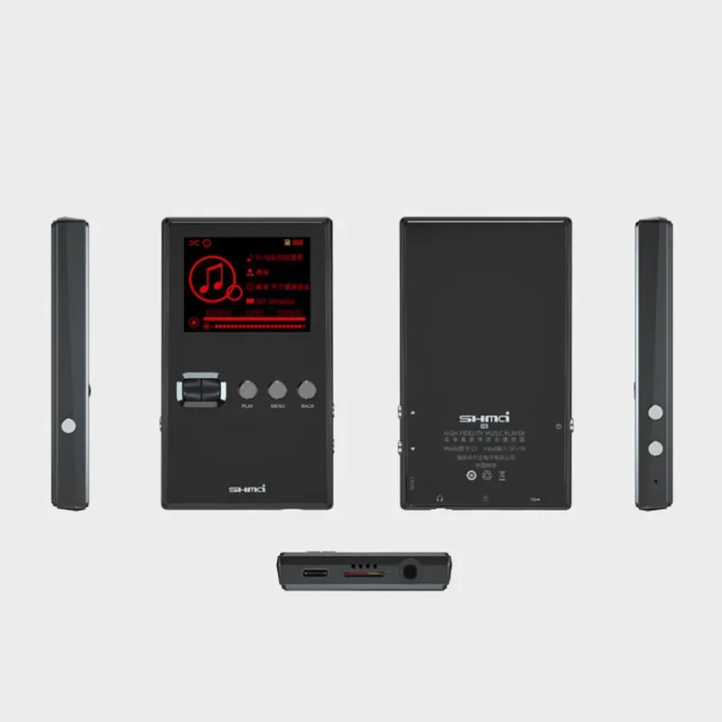 مشغل موسيقى HIFI محمول DSD256 24BIT 192 كيلو هرتز ضياع فك تشفير الموسيقى وكمان MP3 128G توسيع الذاكرة CUE فك تشغيل