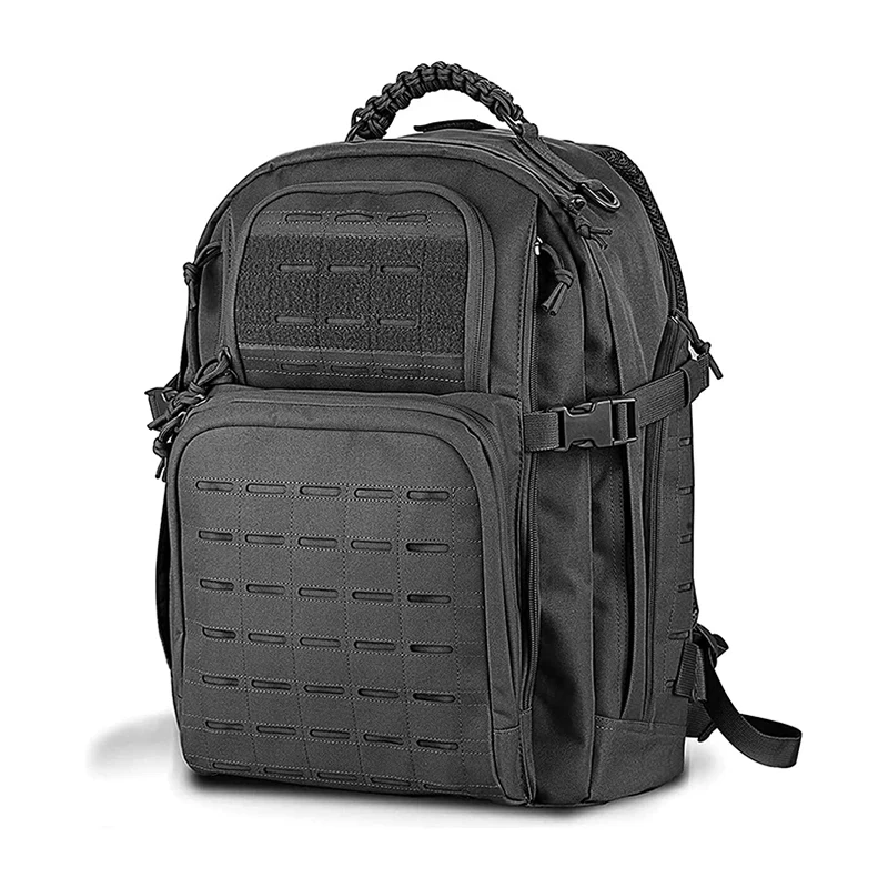 Outdoor Backpack 3P Tactical Pack for Men Work Hunting Accessories Camping Army Molle Assault Bag Utility EDC Outdoor Bag 45L