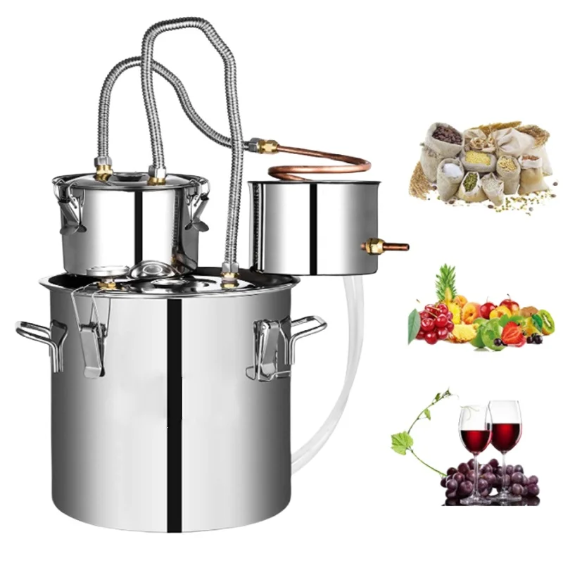 Small Essential Oil Extractor Distillation Machine Home Use Brewing and Distilling Equipment