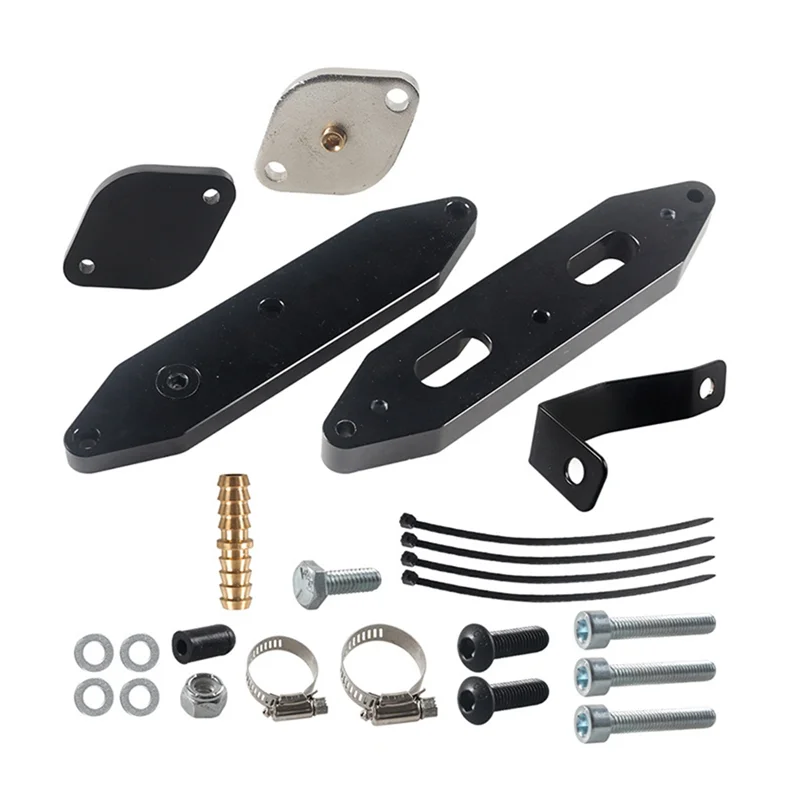 

1 Set Power Stroke Diesel EGR Cooling Parts Accessories For Ford 2011 2012 2013 2014 2015 2016 2017 2018 2019 6.7L EGR-1052-BK