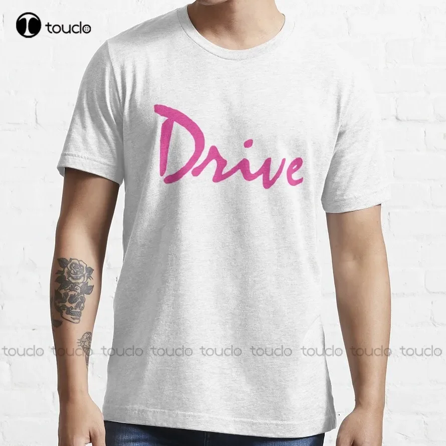 DRIVE Logo drive movie ryan gosling carey mulligan crazy stupid love T-Shirt short sleeve shirts for women digital printing