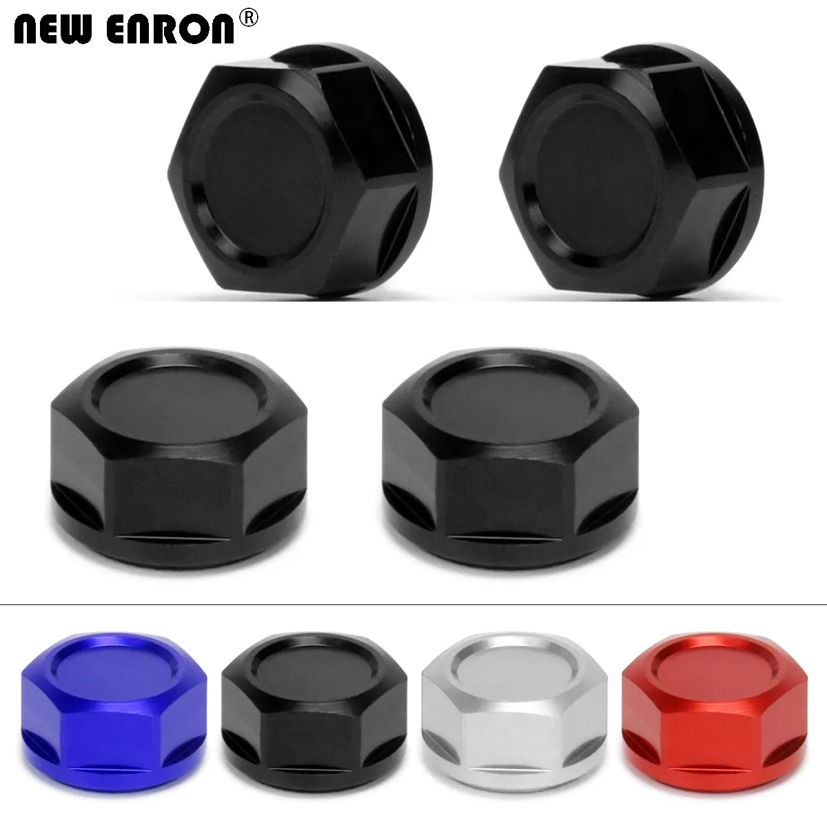 NEW ENRON Aluminium Wheel Nuts Locker Cover AR310449 For RC 1/7 FELONY LIMITLESS INFRACTION MOJAVE 1/8 ARRMA 6S Kraton Outcast