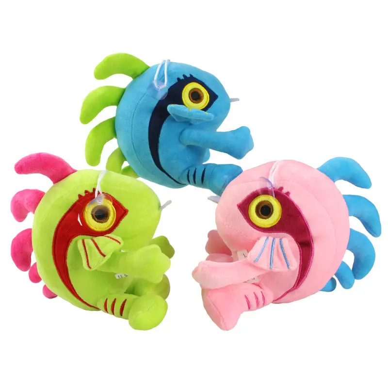 Monster Fish Murloc Fishman ciondolo borsa decorazione cartone animato modello di gioco peluche bambola di pezza mito storia animale ragazzo ragazza