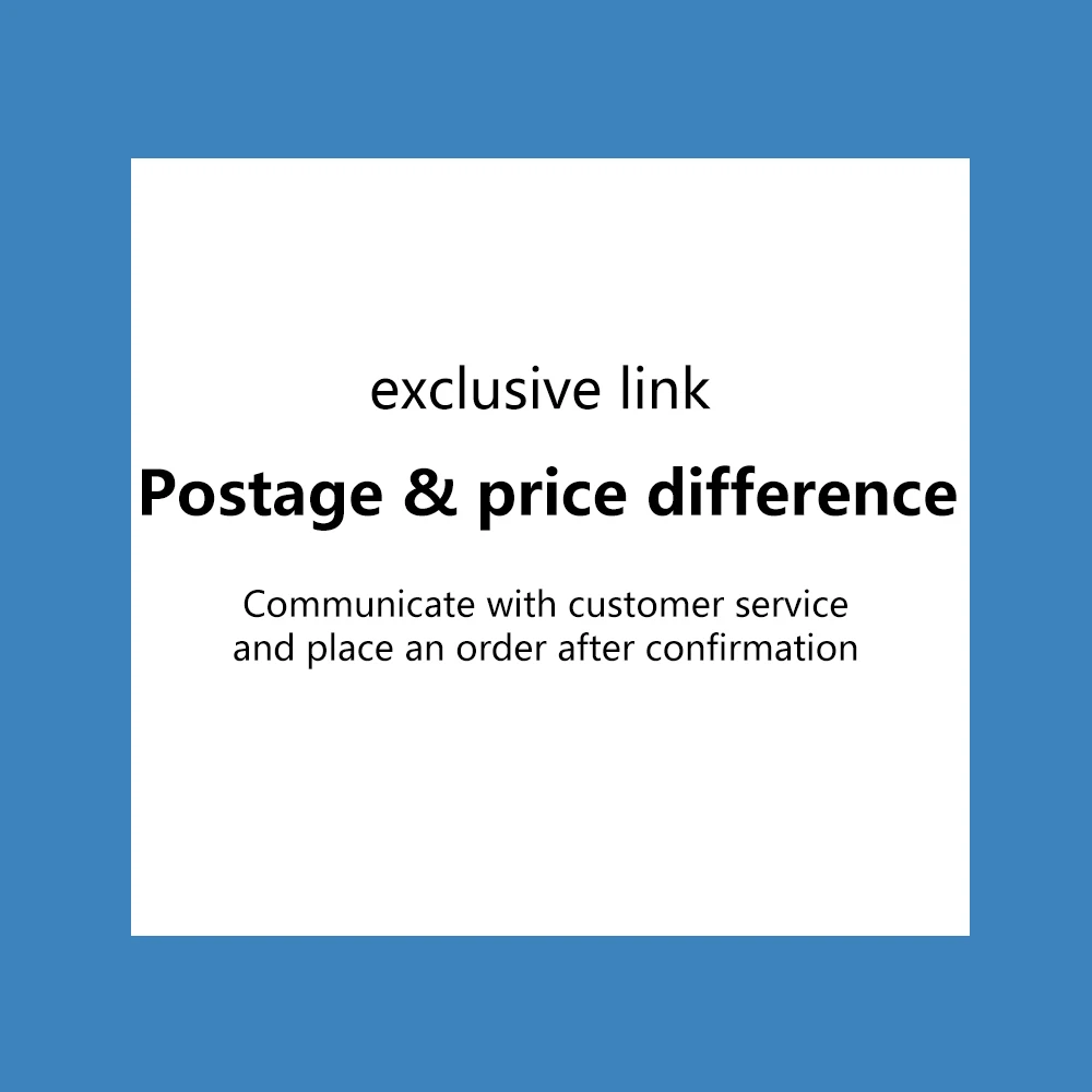 Verzendkosten en prijsverschil exclusieve link