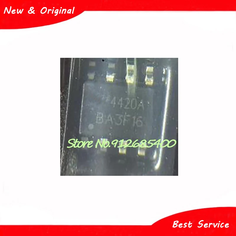 جديد وأصلي في الأوراق المالية ، AO4420A 4420A SOP8 ، 10 قطعة للمجموعة الواحدة