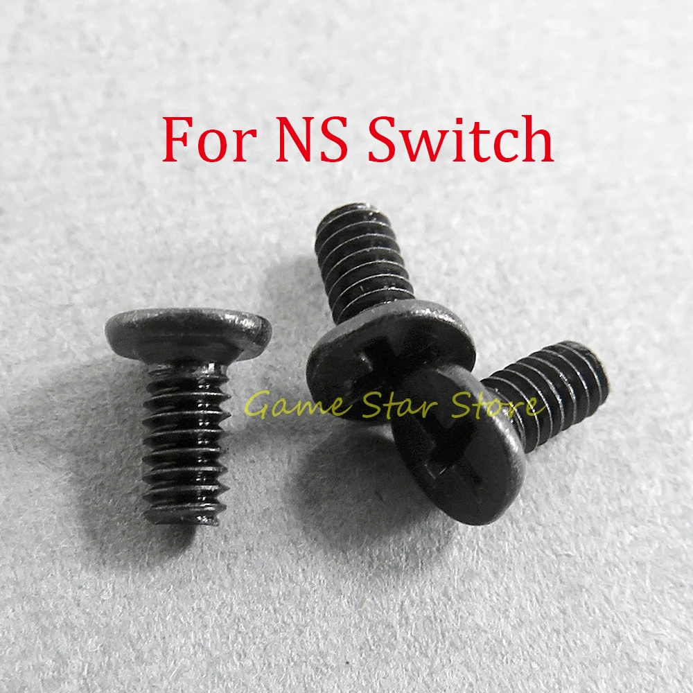 50 шт. боковой винт стержня для консоли NS Nintendo Switch, левый и правый винты направляющей хоста 50 шт. боковой винт стержня для консоли NS Nintendo Switch, левый и правый винты направляющей хоста