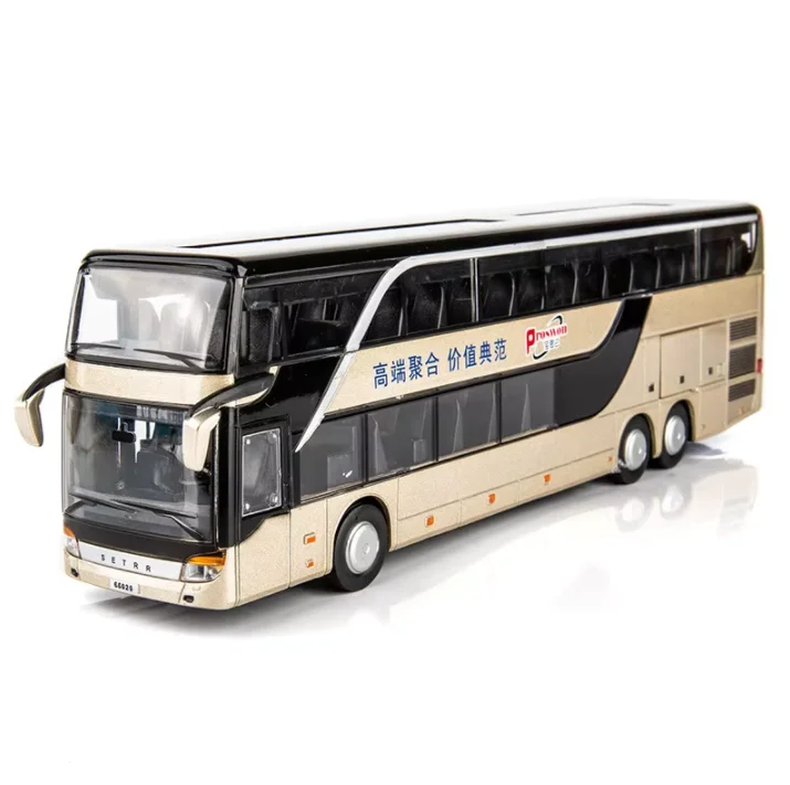 Children Toy Luxury Bus Double decker Bus Children Toy Model