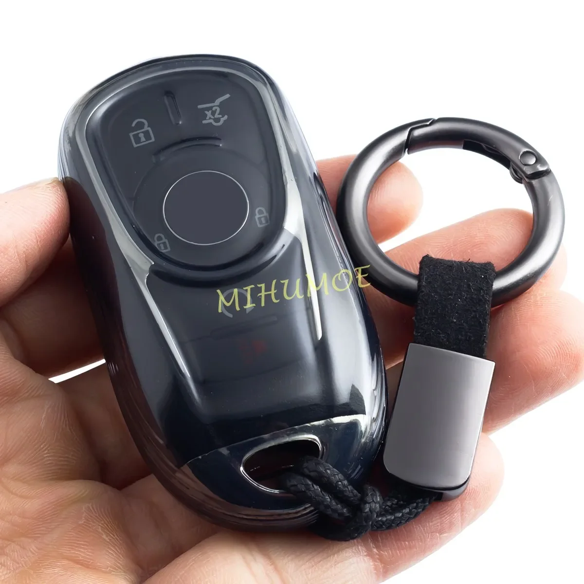 

Черный прозрачный брелок для автомобильного ключа для Buick Regal Envision Encore GX Sportback Lacrosse TourX