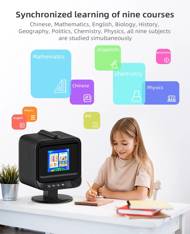 Scientific Vision Protection Design To Protect Children's Vision With Education System Built-in Android System Integrated Device