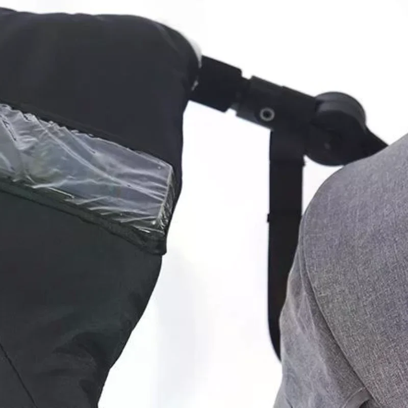 

1Pcs Stroller Accessories Warm Baby Stroller Gloves Thick Pram Hand Muff Baby Carriage Pushchair Fleece Hand Cover Cart Gloves