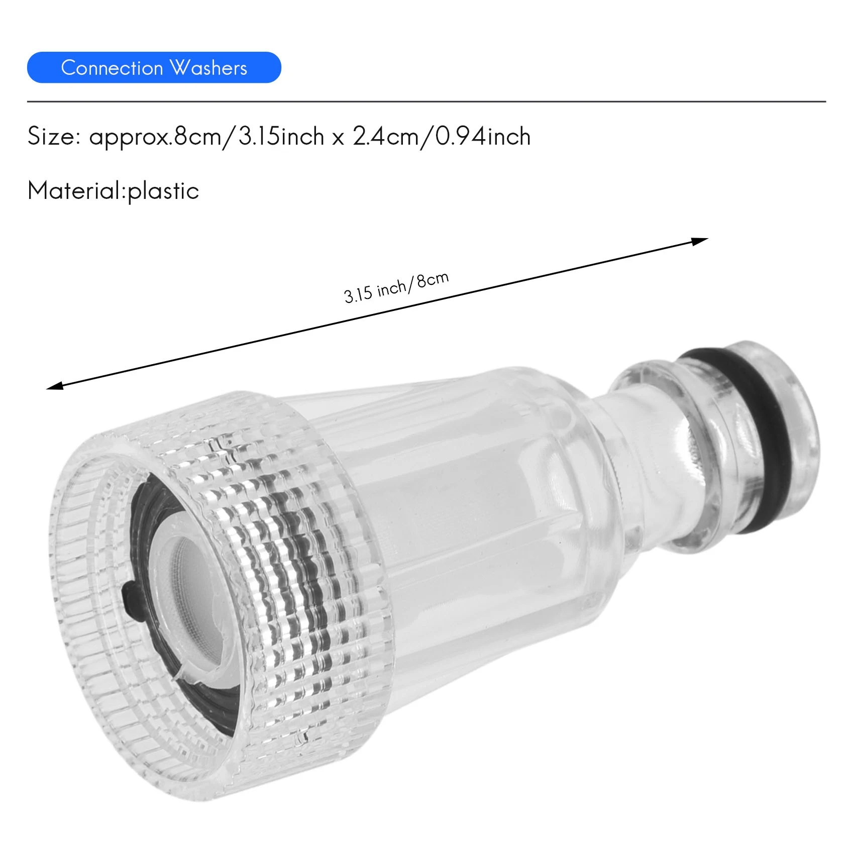 1Pcs For K2-K7 Series High-Pressure Car Washing Machine Water Filter Connection Washers -Friendly Thick Foam