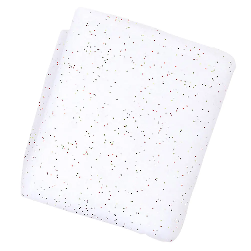 1 ورقة ديكور للعطلات من القطن الاصطناعي لعرض عيد الميلاد والشتاء، مستلزمات الحفلات لديكور المنزل والثلج المزيف