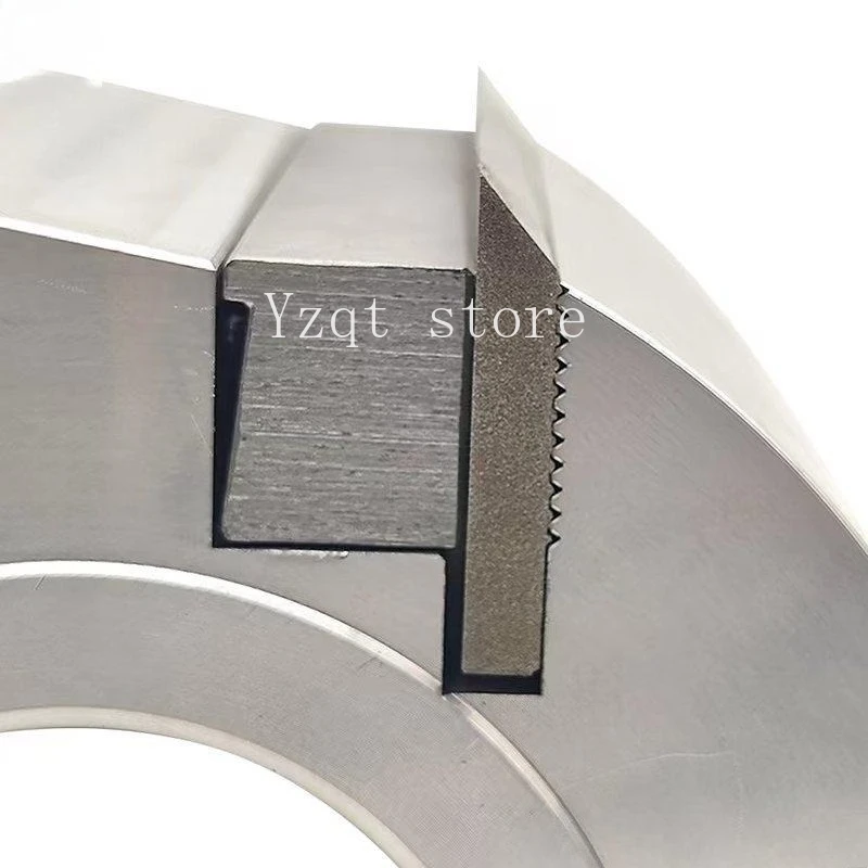 Aluminum four-sided planer head Woodworking end milling Vertical shaft Router  and pressing Wood planer Four-blade flat-mouth