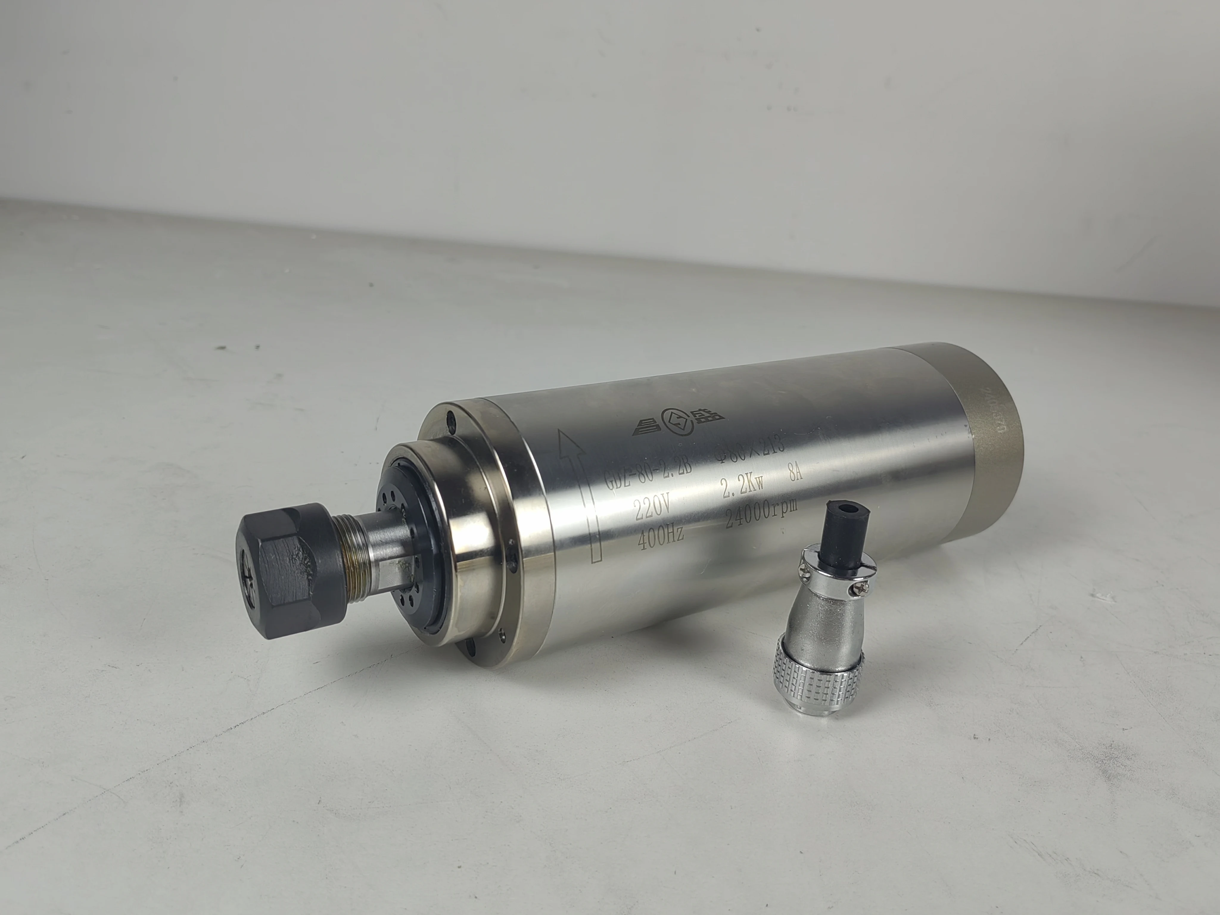 GDZ-80F-2.2B 2.2KW ER20 CNC Air cooled Cooling Spindle Motor For Router Milling Drilling Lathe Machine
