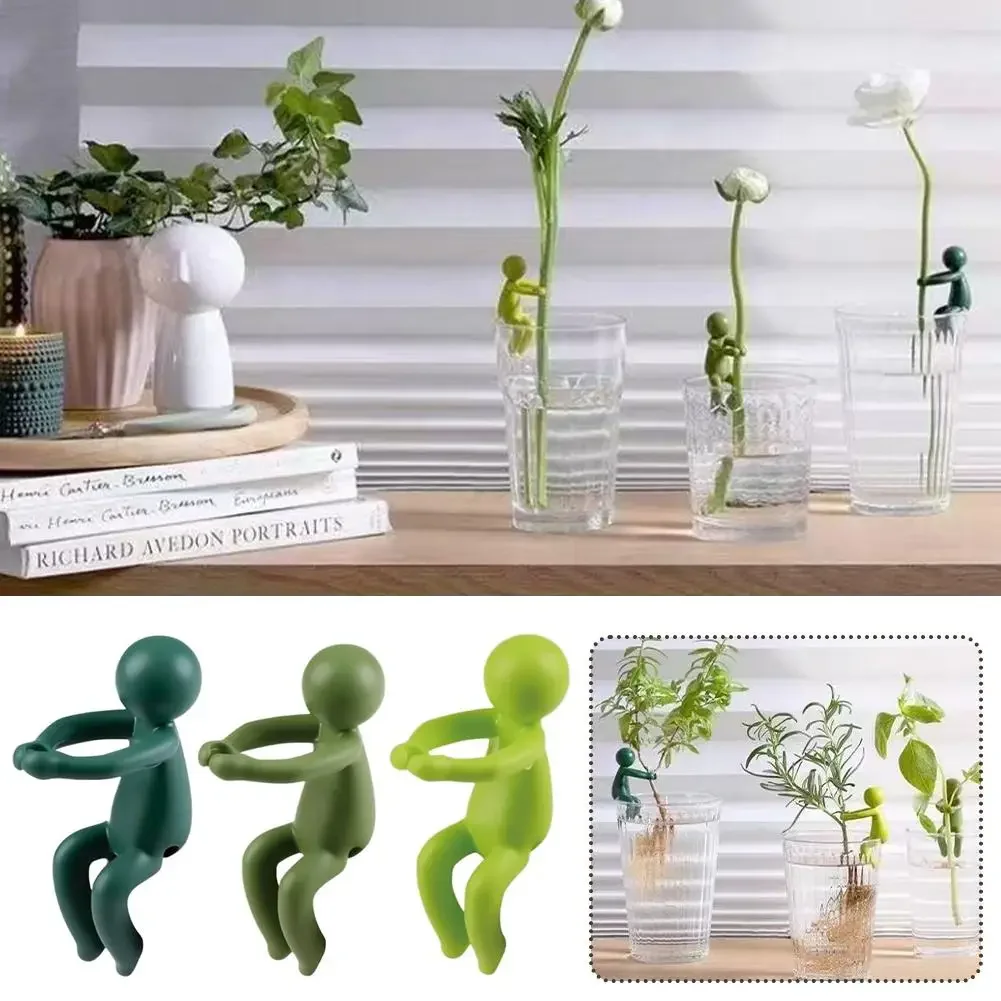 3/6PCS Villain Plant Stand Plastic Plant Support Pile Greenhouse Arrangement Fixed Rod Indoor Flower Plant Vine Climbing Bracket