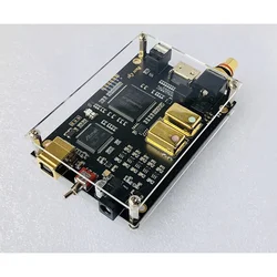 Włoska karta interfejsu USB Amanero Cpld Spdif I2S DSD512 Dop128 Wyjście koncentryczne I2s Obróbka i konwersja sygnału