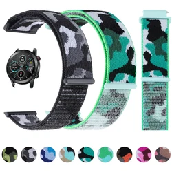 Watchband for HONOR Watch GS 3 / GS Pro Strap Band for HONOR Magic Watch 2 46mm 42mm Loop Nylon Bracelet Accessories 20mm 22mm