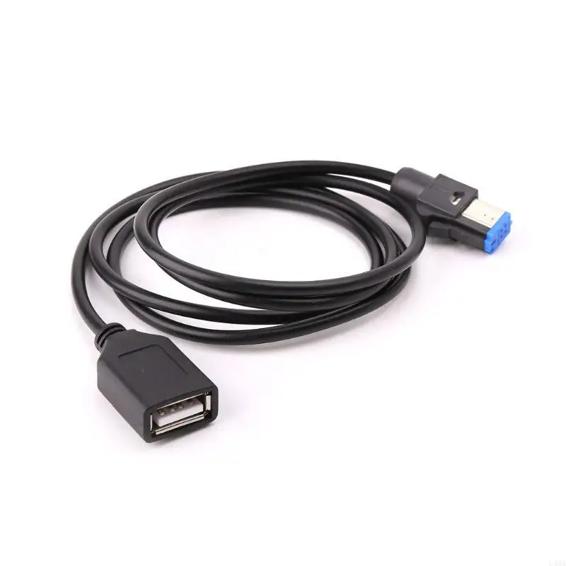 L4MA 4-PIN CAR USB-kabeladapter verlengsnoer voor Teana Qashqai O Rad O Rad