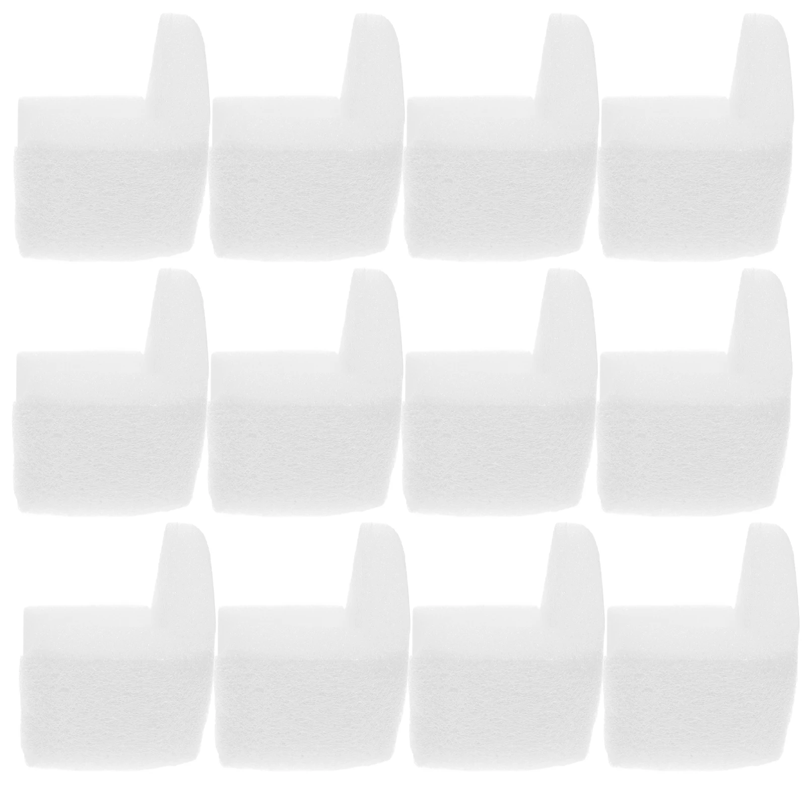 

10 Pcs Corner Protectors Packaging Material Foam Anti Collision White Furniture for Shipping Frames Cushioning