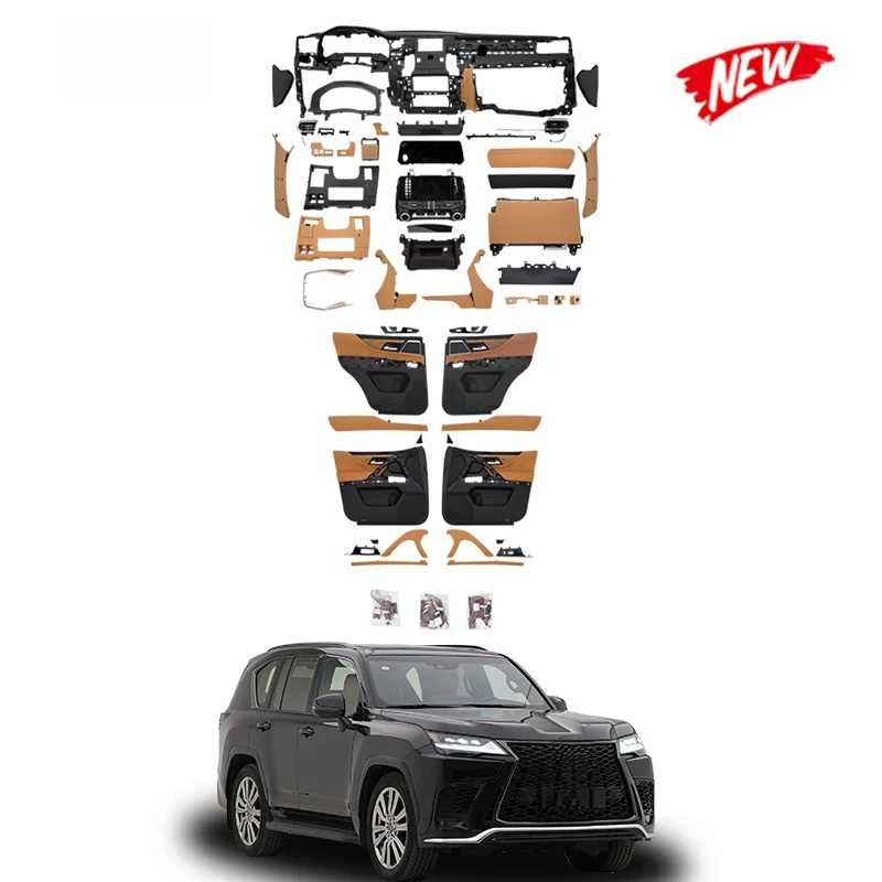 Interior 2024 New val LX570 Upgrade to LX600 Model Parts for 2008-2015  LX570 Model Inside Upgrade Conversion Kit