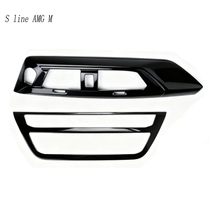 تصفيف السيارة لسيارات BMW X3 G01 G08 2018-2023 محرك التحكم المركزي للسيارة بدء التحذير ضوء زر CD لوحة الإطار منفذ الهواء ملصق #3