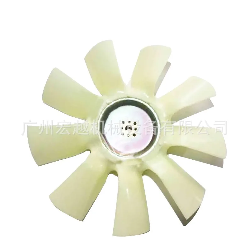 MUGURO 11N6-00231 fan blades for R225-7 6BT5.9 engine cooling accessories with 8 holes and 9 blades