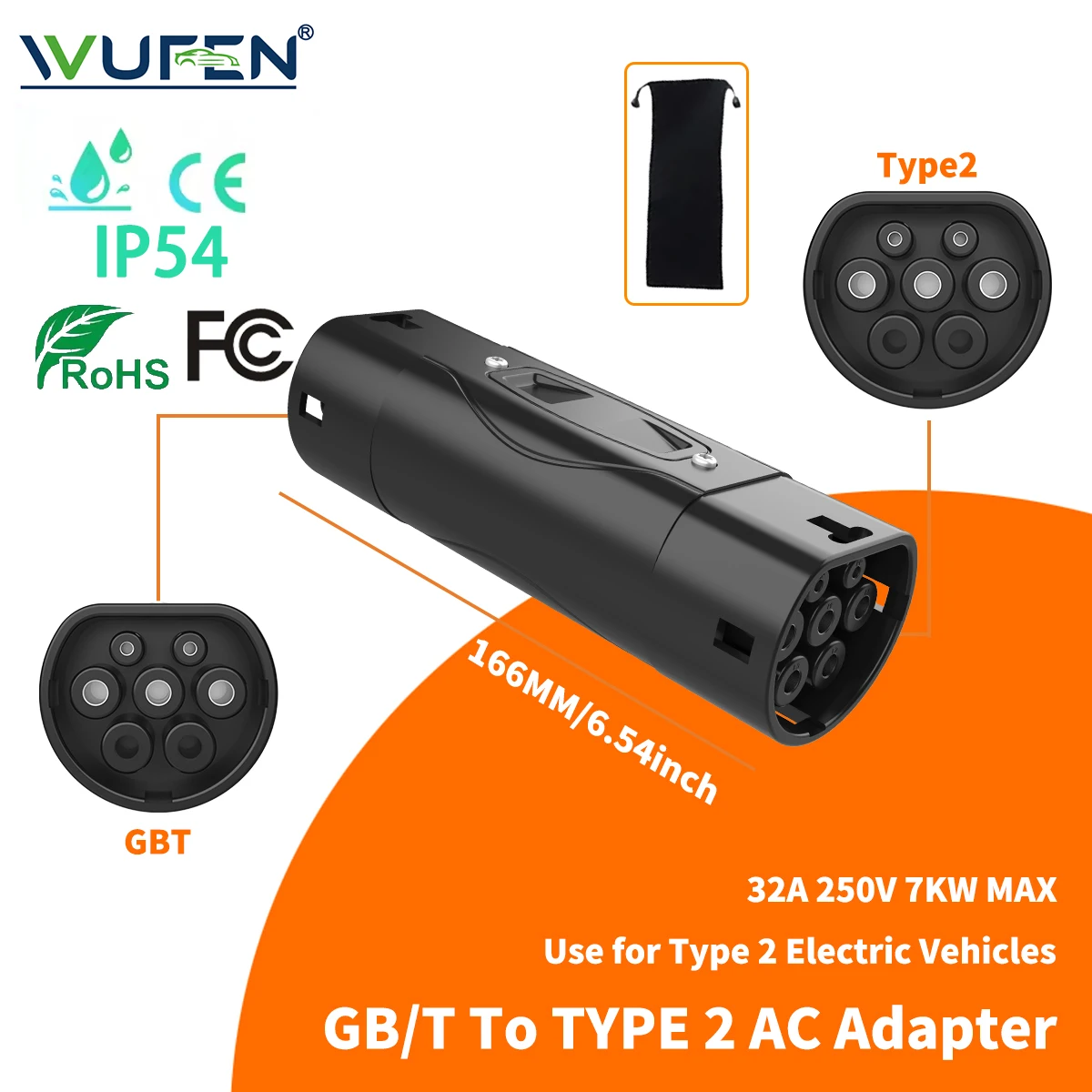 GBT to Type2 7KW