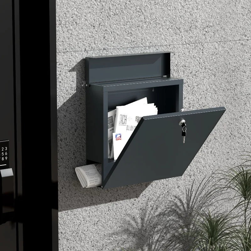 modern-mailbox-outdoor-mailbox-metal-smart-steel-parcel-delivery-box-wall-mounted