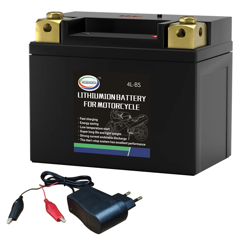 

4L-BS 12V Motorcycle Battery LiFePO4 Lithium Iron Phosphate Built-in BMS High Performance Maintenance Free ATV UTV Batteries