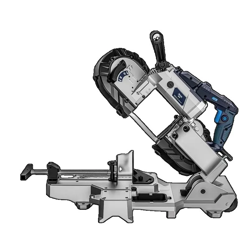 

Compact Bench Top Band Saw Machine Portable Handheld Metal Cutting Saw For Stainless Steel Pipe Tube Wood Aluminum Profile