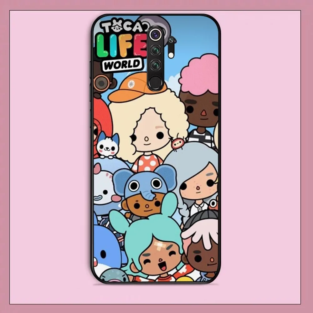 Toca Boca Toca Life World Phone Case For Redmi Note 4 X 5 A 6 7 8 T 9 9S 10 11 11S 11Epro Poco M3 pro