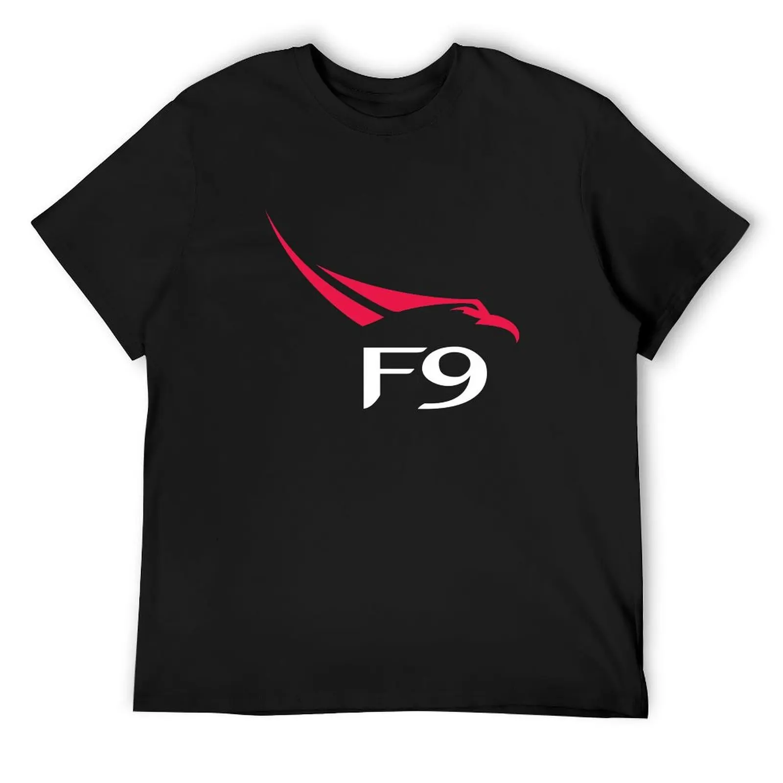 

Falcon 9 SpaceX F9 rocket Elon Musk official logo T-Shirt anime stuff luxury designer t shirts for men