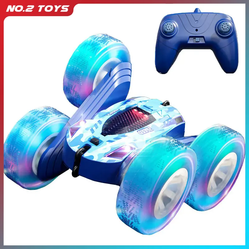 

2.4G Remote Control Stunt Car Double Sided Drive Flip RC Drift Cars Children Toys 360 Degree Rotation Radio Controlled Stunt Car