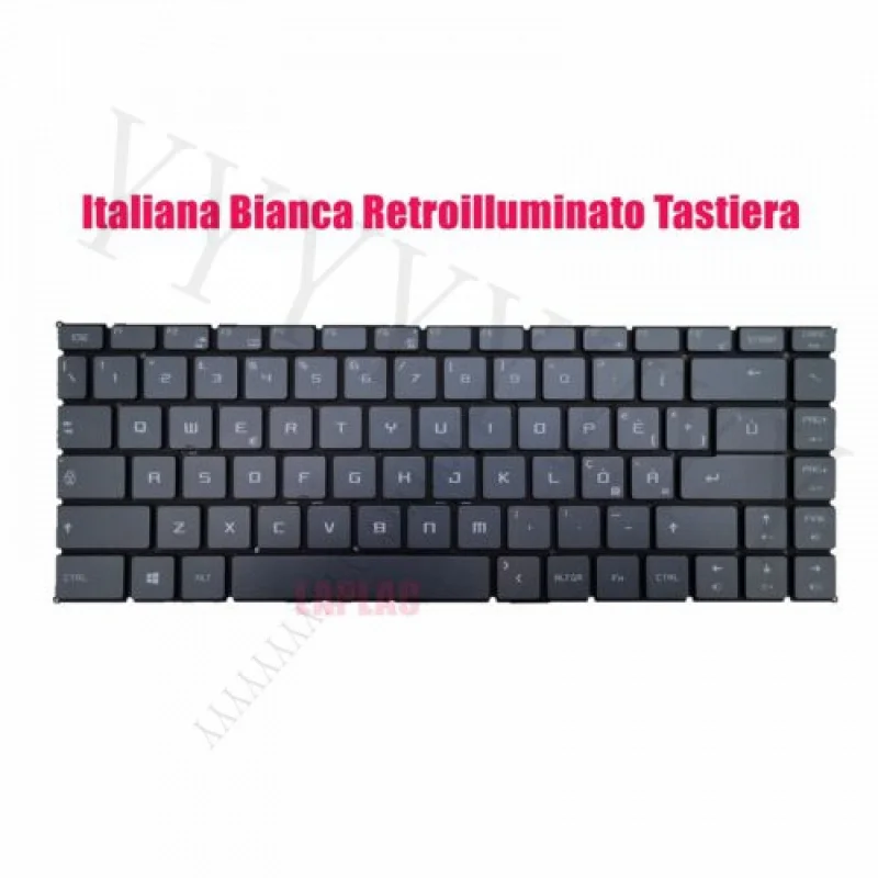 

Italian Keyboard for MSI PS63 Modern 8RC(MS-16S1)/PS63 Modern 8SC(MS-16S2)