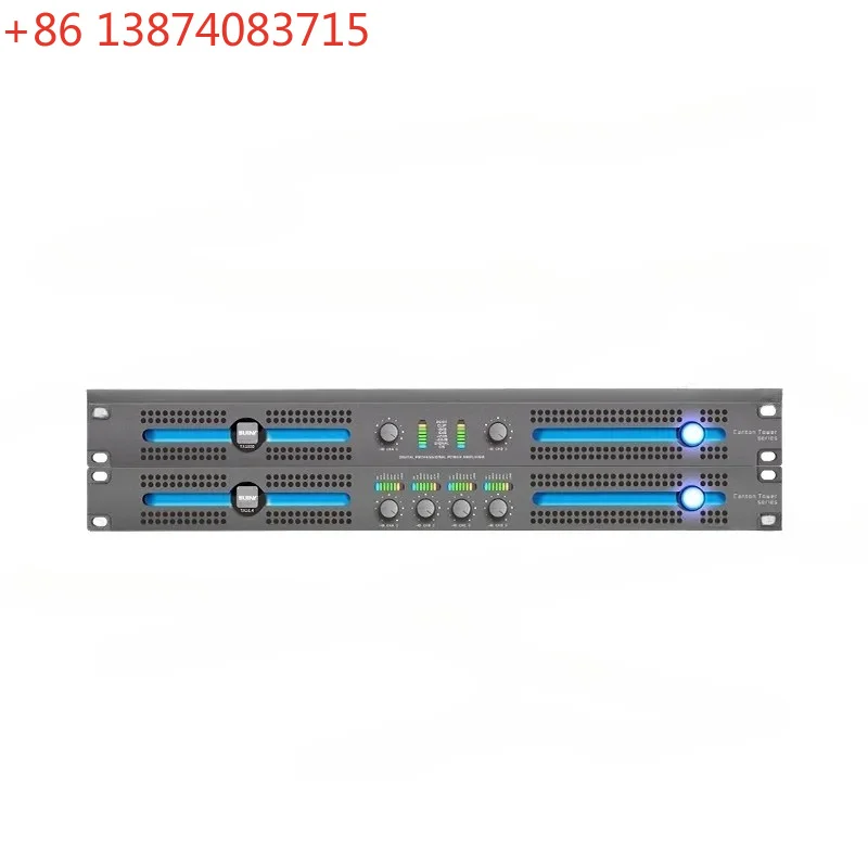 Digital Pure Post-stage Power Amplifier Two-channel Professional Four-channel High Power Amplifier